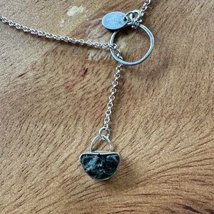 Motivate and Silver Pendant Necklace